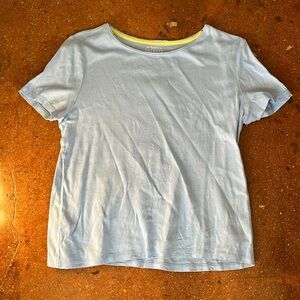 Blue Talbots tshirt LP